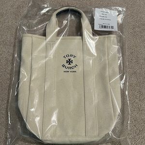 Tory Burch canvas tote bag Brand New in package